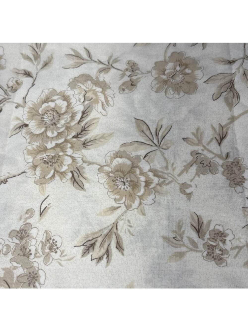 Regency Ballycastle Chintz Beige Floral Cotton Fabric 29 " x 1 yard Moda
